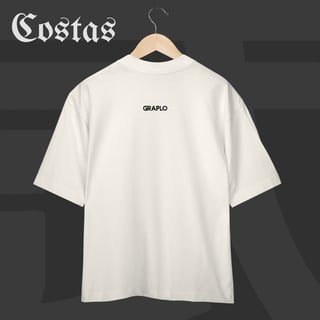 Nome do produto Camiseta Oversized - Nunca dei mão de vaca | Arte no peito