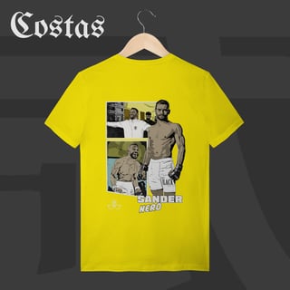 Nome do produto Camiseta T-shirt - Sander Nerde | Arte nas costas