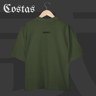 Nome do produto Camiseta Oversized - Nunca dei mão de vaca | Arte no peito