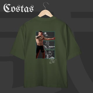 Nome do produto Camiseta Oversized - TRG Franco Atirador Autografada | Arte nas costas