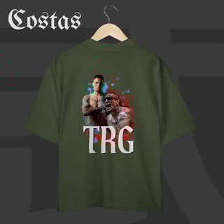 Nome do produto Camiseta Oversized - TRG Franco Atirador | Arte nas costas