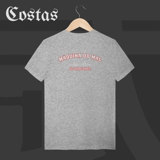 Nome do produto Camiseta T-Shirt - Máquina do Mal | Arte nas costas