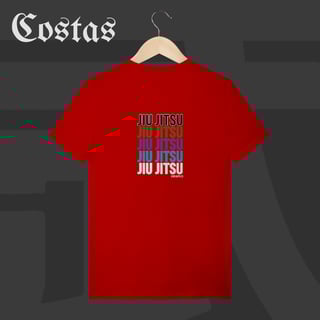 Nome do produto Camiseta T-Shirt - Jiu-Jitsu Ranks | Arte nas costas