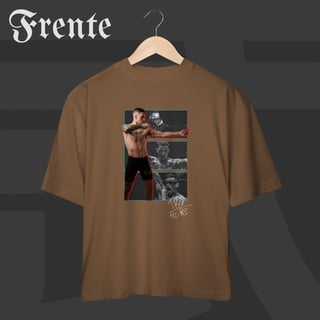 Nome do produto Camiseta Oversized - TRG Franco Atirador Autografada | Arte no peito