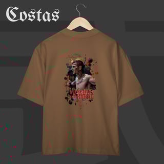 Nome do produto Camiseta Oversized - TRG Violence and Blood | Arte nas costas