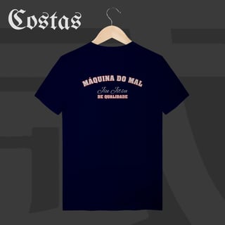 Nome do produto Camiseta T-Shirt - Máquina do Mal | Arte nas costas