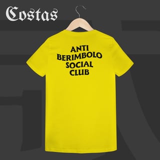 Nome do produto Camiseta Baby Long - Anti berimbolo social club | Arte nas costas