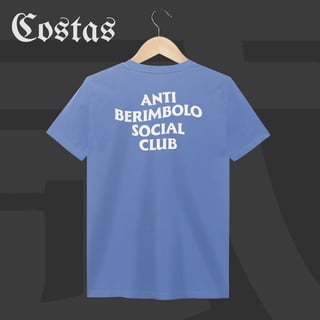 Nome do produto Camiseta Estonada - Anti berimbolo social club | Arte nas costas