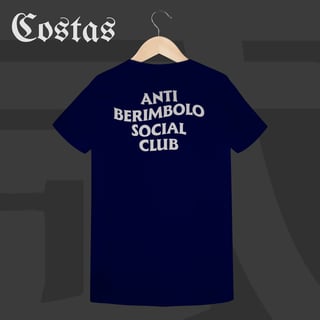Nome do produto Camiseta Baby Long - Anti berimbolo social club | Arte nas costas