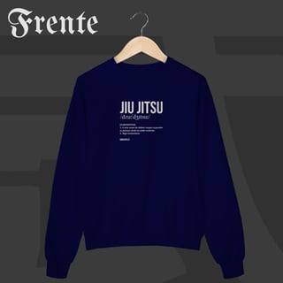 Nome do produto Moletom Fechado - Dicionário jiu-jitsu | Arte no peito