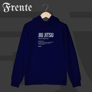 Nome do produto Moletom Canguru - Dicionário jiu-jitsu | Arte no peito