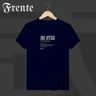 Nome do produto Camiseta T-shirt - Dicionário jiu-jitsu | Arte no peito