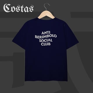 Nome do produto Camiseta Plus Size - Anti berimbolo social club | Arte nas costas