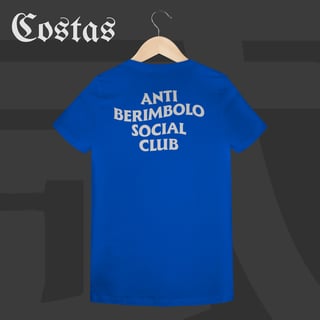 Nome do produto Camiseta Baby Long - Anti berimbolo social club | Arte nas costas