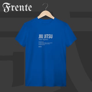 Nome do produto Camiseta T-shirt - Dicionário jiu-jitsu | Arte no peito