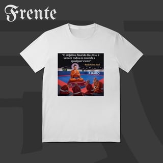 Nome do produto Camiseta T-Shirt Buda Faixa Azul