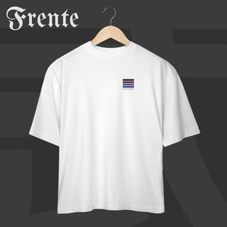 Nome do produto Camiseta Oversized - Faixas jiu-jitsu | Arte no peito