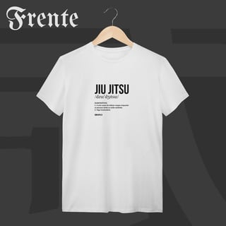 Nome do produto Camiseta T-shirt - Dicionário jiu-jitsu | Arte no peito