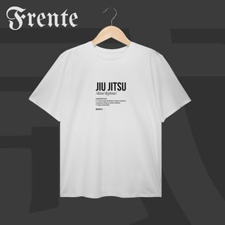 Nome do produto Camiseta Plus Size - Dicionário jiu-jitsu | Arte no peito