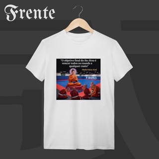 Nome do produto Camiseta T-Shirt Buda Faixa Azul