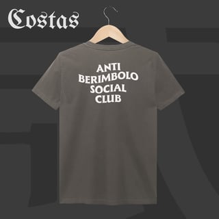 Camiseta Estonada - Anti berimbolo social club | Arte nas costas