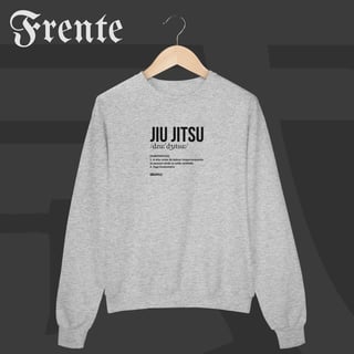 Nome do produto Moletom Fechado - Dicionário jiu-jitsu | Arte no peito