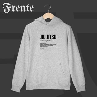 Nome do produto Moletom Canguru - Dicionário jiu-jitsu | Arte no peito