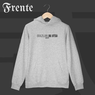 Nome do produto Moletom Canguru - Brazilian Jiu jitsu | Arte no peito