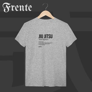 Nome do produto Camiseta T-shirt - Dicionário jiu-jitsu | Arte no peito