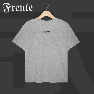 Nome do produto Camiseta Plus Size - Anti berimbolo social club | Arte nas costas