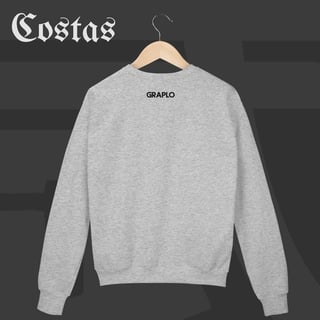 Nome do produto Moletom Fechado - Fight like a girl | Arte no peito