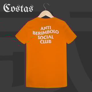 Nome do produto Camiseta Baby Long - Anti berimbolo social club | Arte nas costas