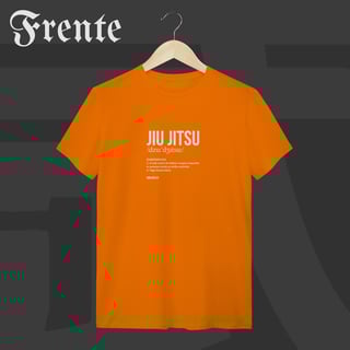 Nome do produto Camiseta T-shirt - Dicionário jiu-jitsu | Arte no peito