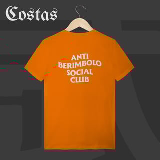 Nome do produto Camiseta T-Shirt - Anti berimbolo social club | Arte nas costas
