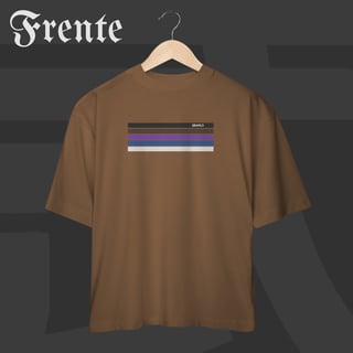 Nome do produto Camiseta Oversized - Faixas jiu-jitsu | Arte no peito