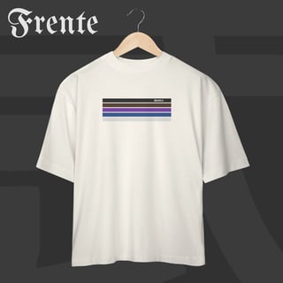 Nome do produto Camiseta Oversized - Faixas jiu-jitsu | Arte no peito
