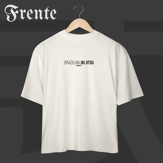 Nome do produto Camiseta Oversized - Brazilian Jiu jitsu | Arte no peito