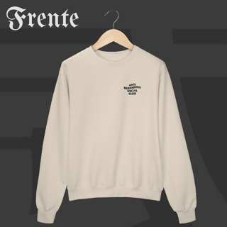Nome do produto Moletom Fechado - Anti berimbolo social club | Arte no peito
