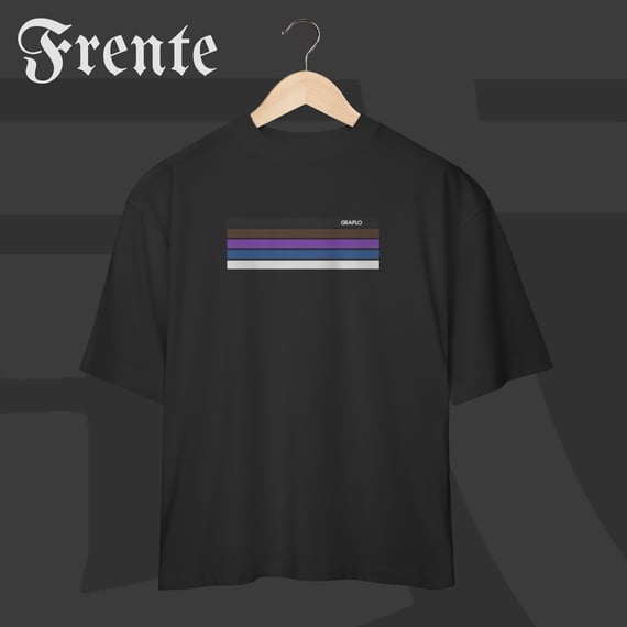 Camiseta Oversized - Faixas jiu-jitsu | Arte no peito