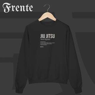 Nome do produto Moletom Fechado - Dicionário jiu-jitsu | Arte no peito