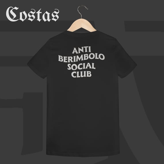 Camiseta Baby Long - Anti berimbolo social club | Arte nas costas