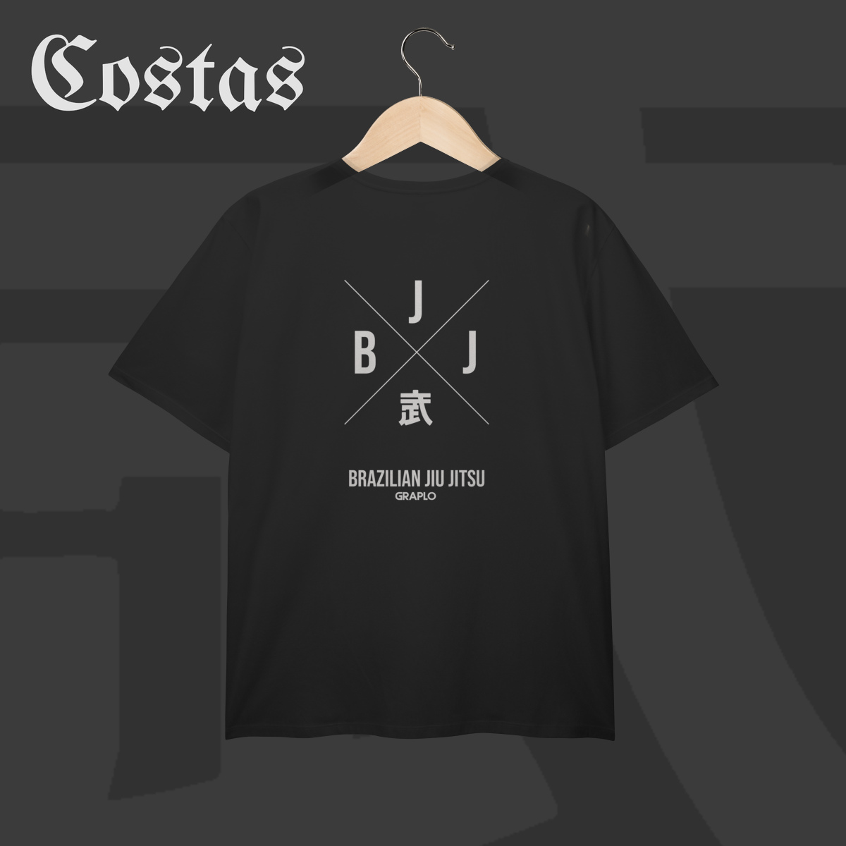 Nome do produto: Camiseta Plus size - BJJ Heritage