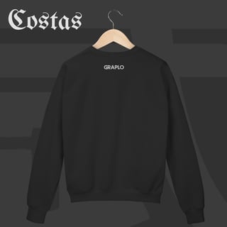 Nome do produto Moletom Fechado - Fight like a girl | Arte no peito