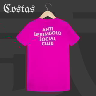Nome do produto Camiseta Baby Long - Anti berimbolo social club | Arte nas costas