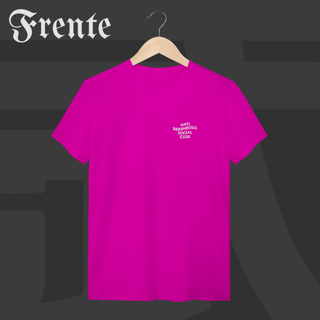 Nome do produto Camiseta T-Shirt - Anti berimbolo social club | Arte no peito