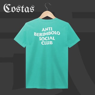 Nome do produto Camiseta Estonada - Anti berimbolo social club | Arte nas costas
