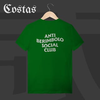 Nome do produto Camiseta T-Shirt - Anti berimbolo social club | Arte nas costas