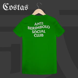Nome do produto Camiseta Baby Long - Anti berimbolo social club | Arte nas costas