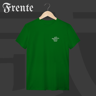 Nome do produto Camiseta T-Shirt - Anti berimbolo social club | Arte no peito