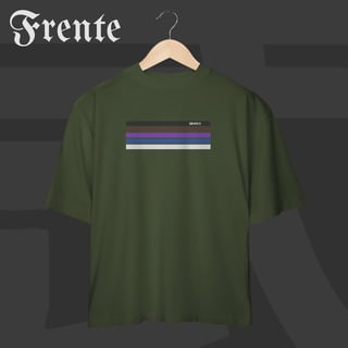 Nome do produto Camiseta Oversized - Faixas jiu-jitsu | Arte no peito